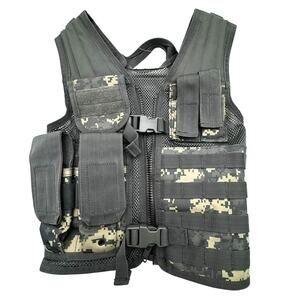 ROTCHO‎ Kids Acu Digital Camouflage Multifunction Tactical Ranger Vest Molle